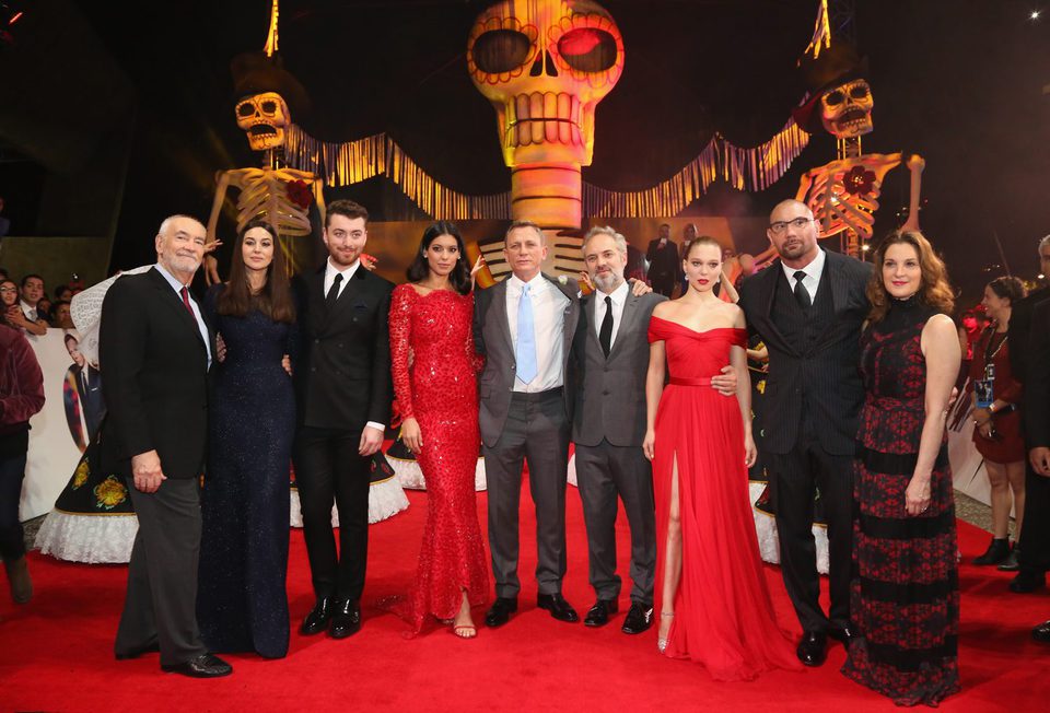 The 'Spectre' cast in the Mexico City Premiere