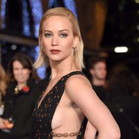 Jennifer Lawrence poses of sensual way in 'The Hunger Games: Mockingjay - Part 2' premiere