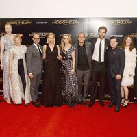 'The Hunger Games: Mockingjay - Part 2' cast in the London premiere