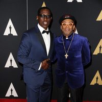 Wesley Snipes and Spike Lee in Governor's Awards 2015