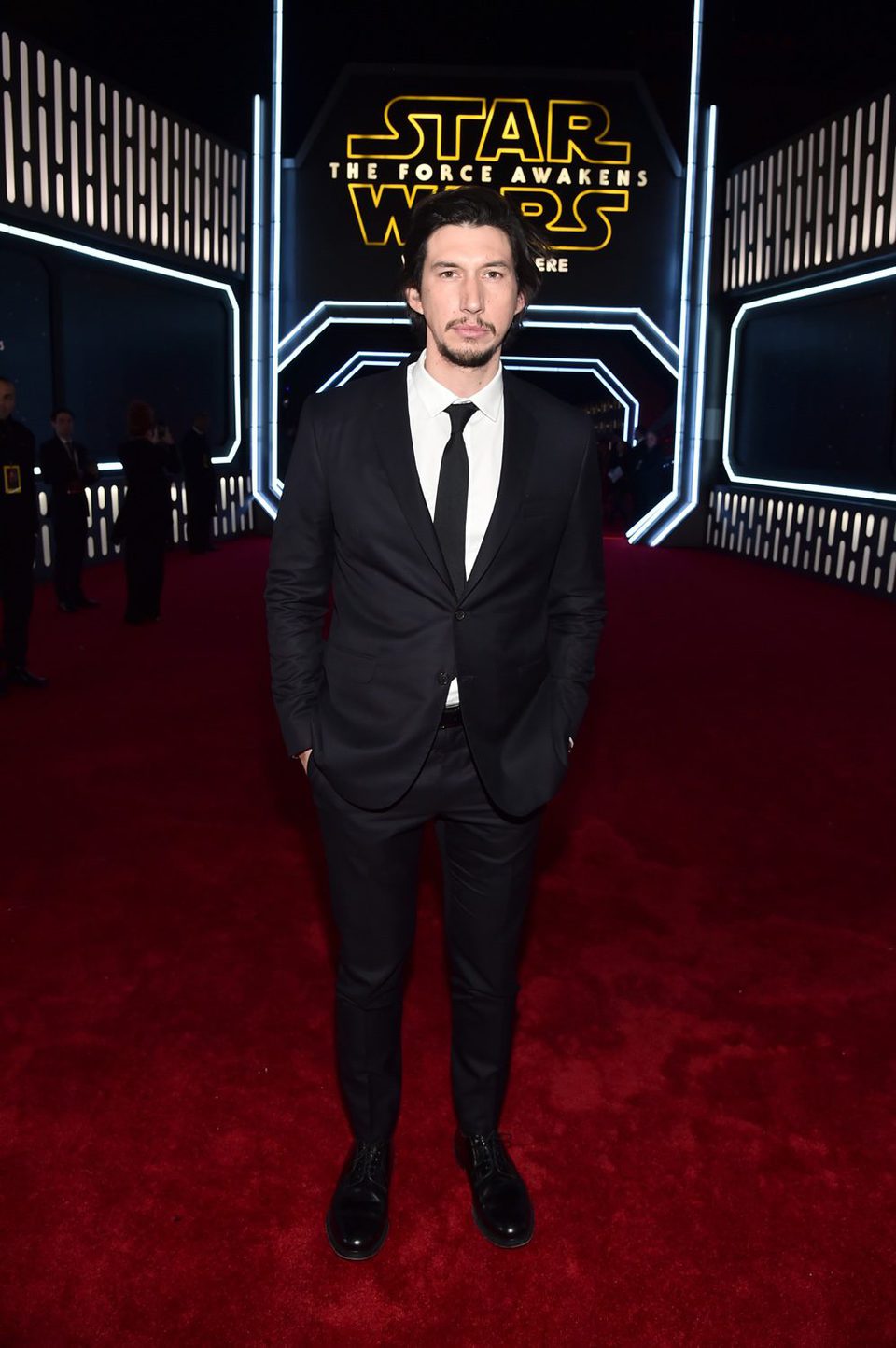 Adam Driver in the 'Star Wars: The Force Awakens' World Premiere 