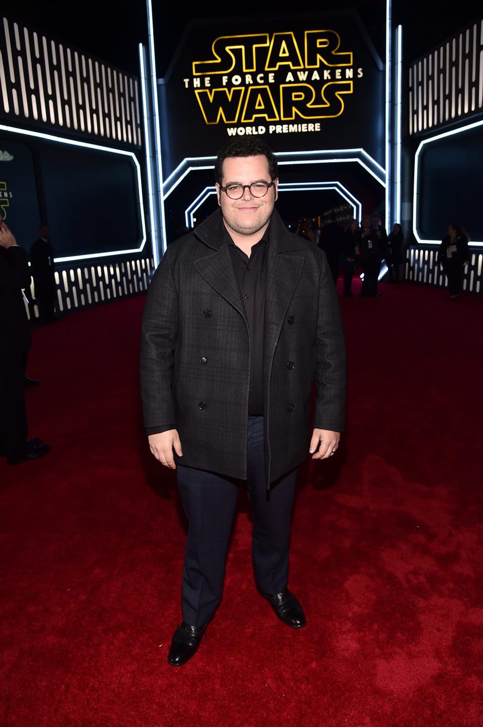 Josh Gad in the 'Star Wars: The Force Awakens' World Premiere