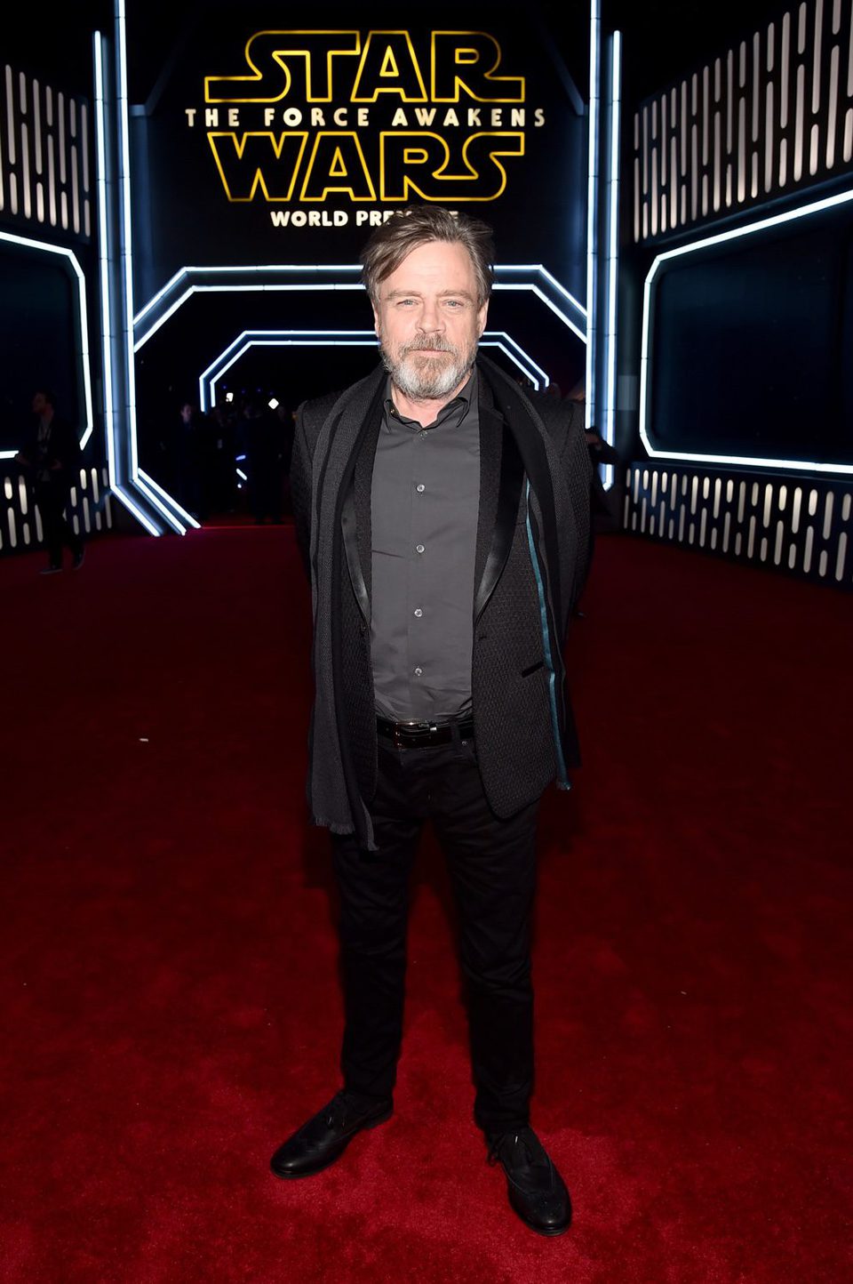 Mark Hamill in the 'Star Wars: The Force Awakens' World Premiere