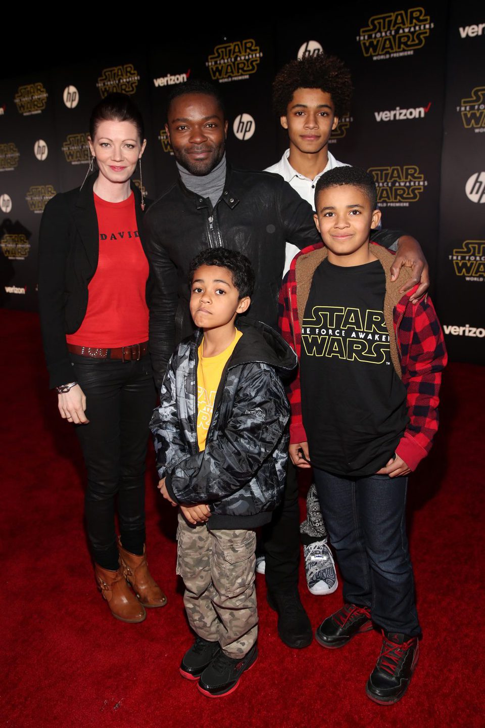 David Oyelowo in the 'Star Wars: The Force Awakens' World Premiere