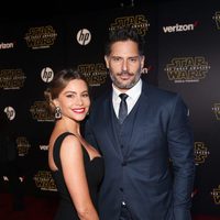 Sofía Vergara and Joe Managaniello in the 'Star Wars: The Force Awakens' Premiere