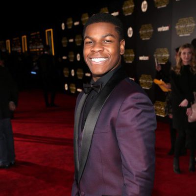 John Boyega in the 'Star Wars: The Force Awakens'  World Premiere