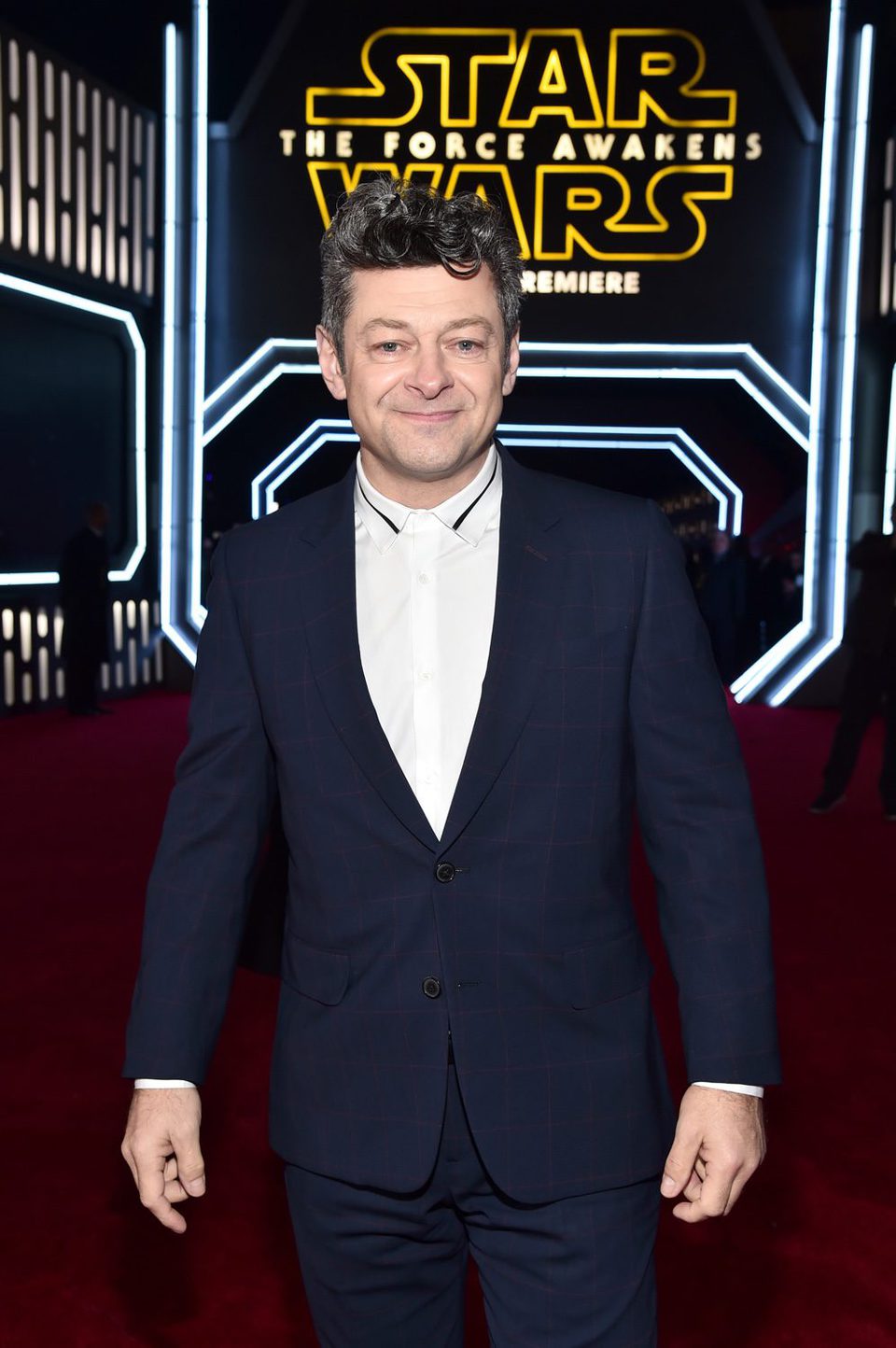 Andy Serkis in the 'Star Wars: The Force Awakens' World Premiere