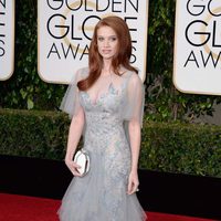 Sarah Hay in the 2016 Golden Globes red carpet