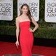 Emmy Rossum in the 2016 Golden Globes red carpet