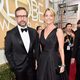 Steve Carell and Nancy Carell at the 2016 Golden Globes red carpet