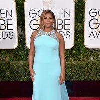 Queen Latifah in the 2016 Golden Globes red carpet