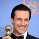 Jon Hamm wins the Golden Globe for 'Mad Men'