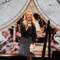 Evanna Lynch on stage at the event