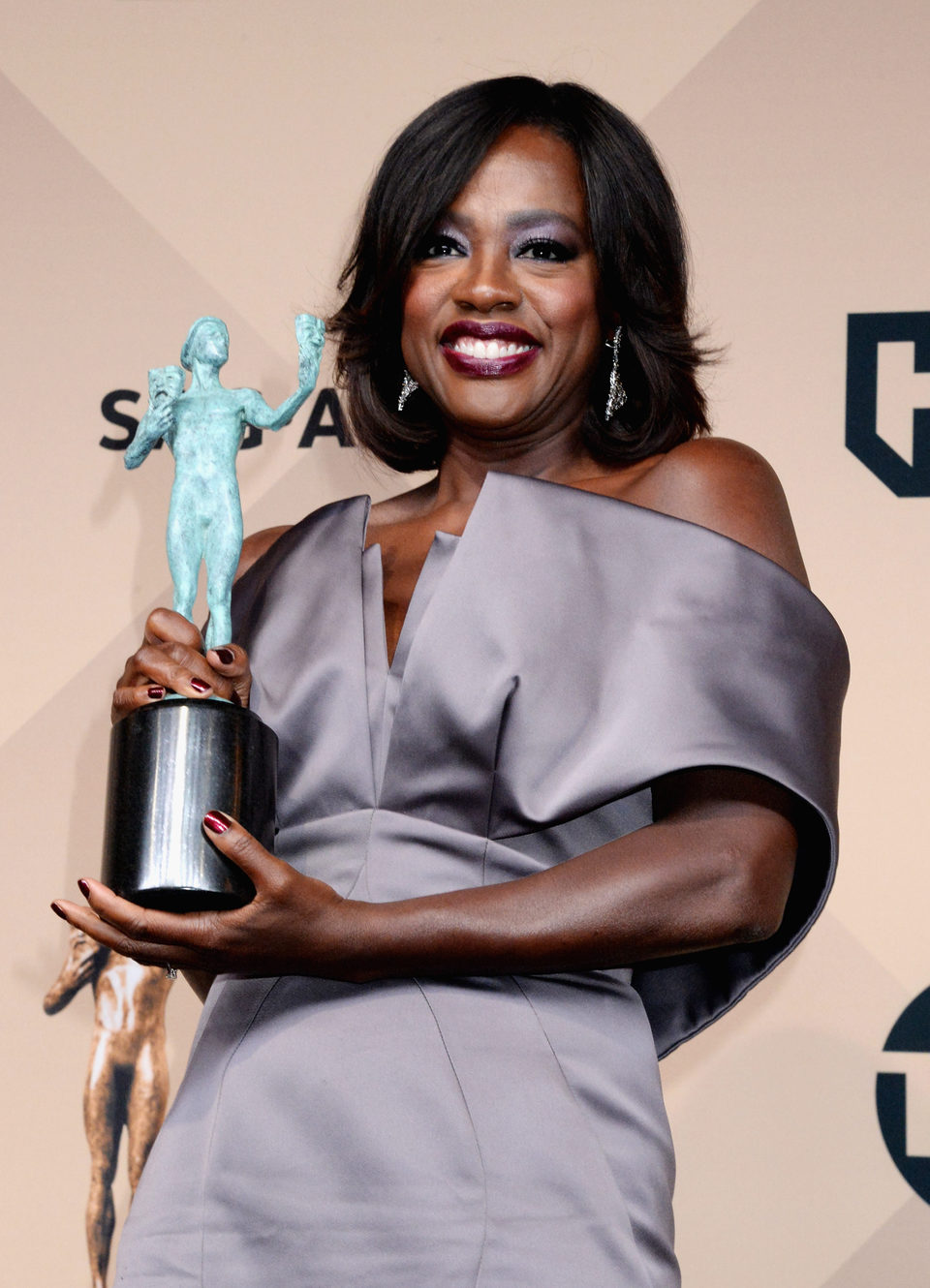 Viola Davis, best actress in a drama series at the SAG Awards 2016