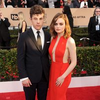 Nolan Gould and Joey King at the SAG Awards 2016 red carpet