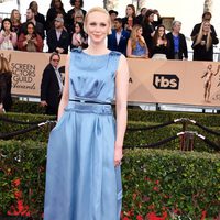 Gwendoline Christie at the SAG Awards 2016 red carpet