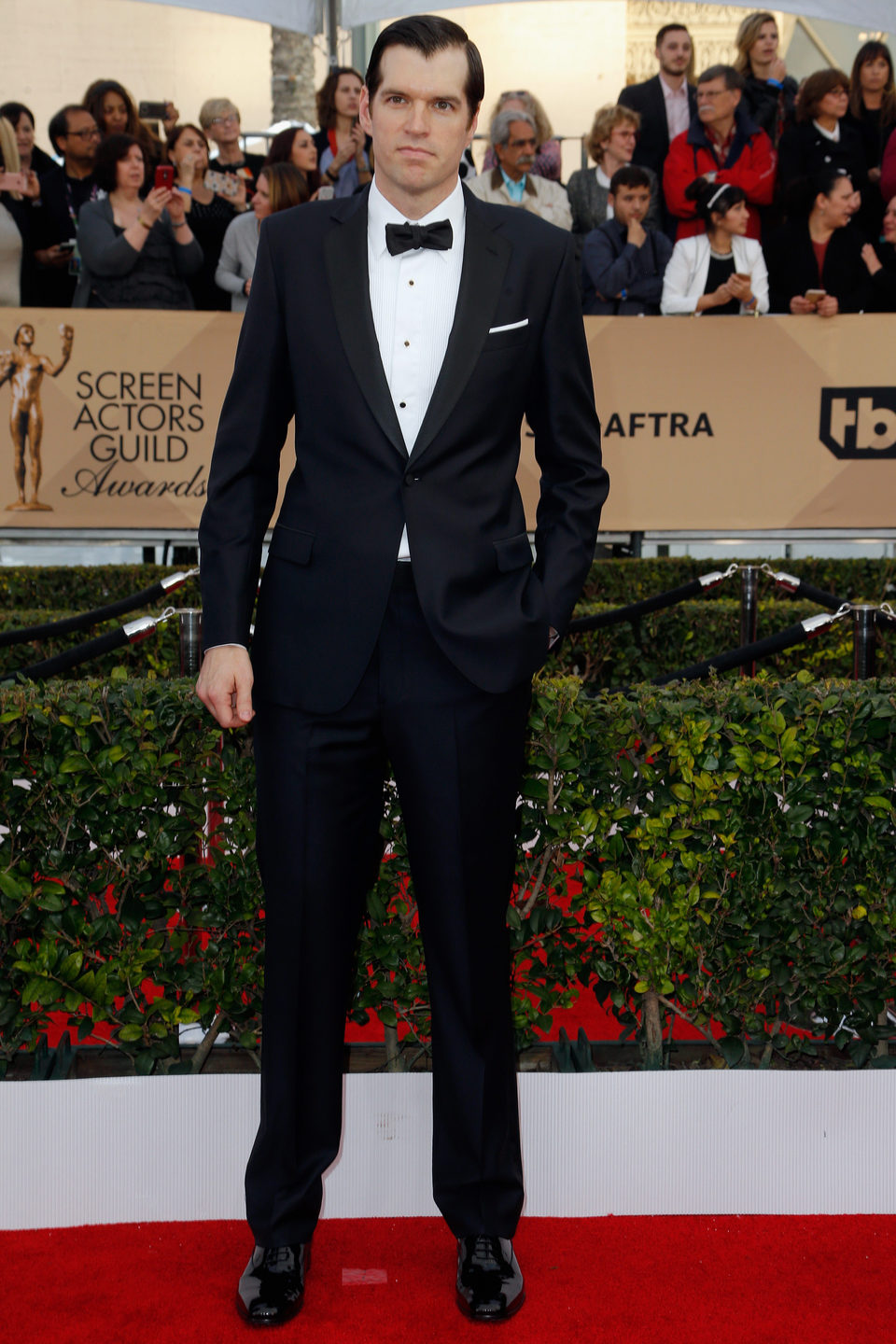 Timothy Simons at the SAG Awards 2016 red carpet