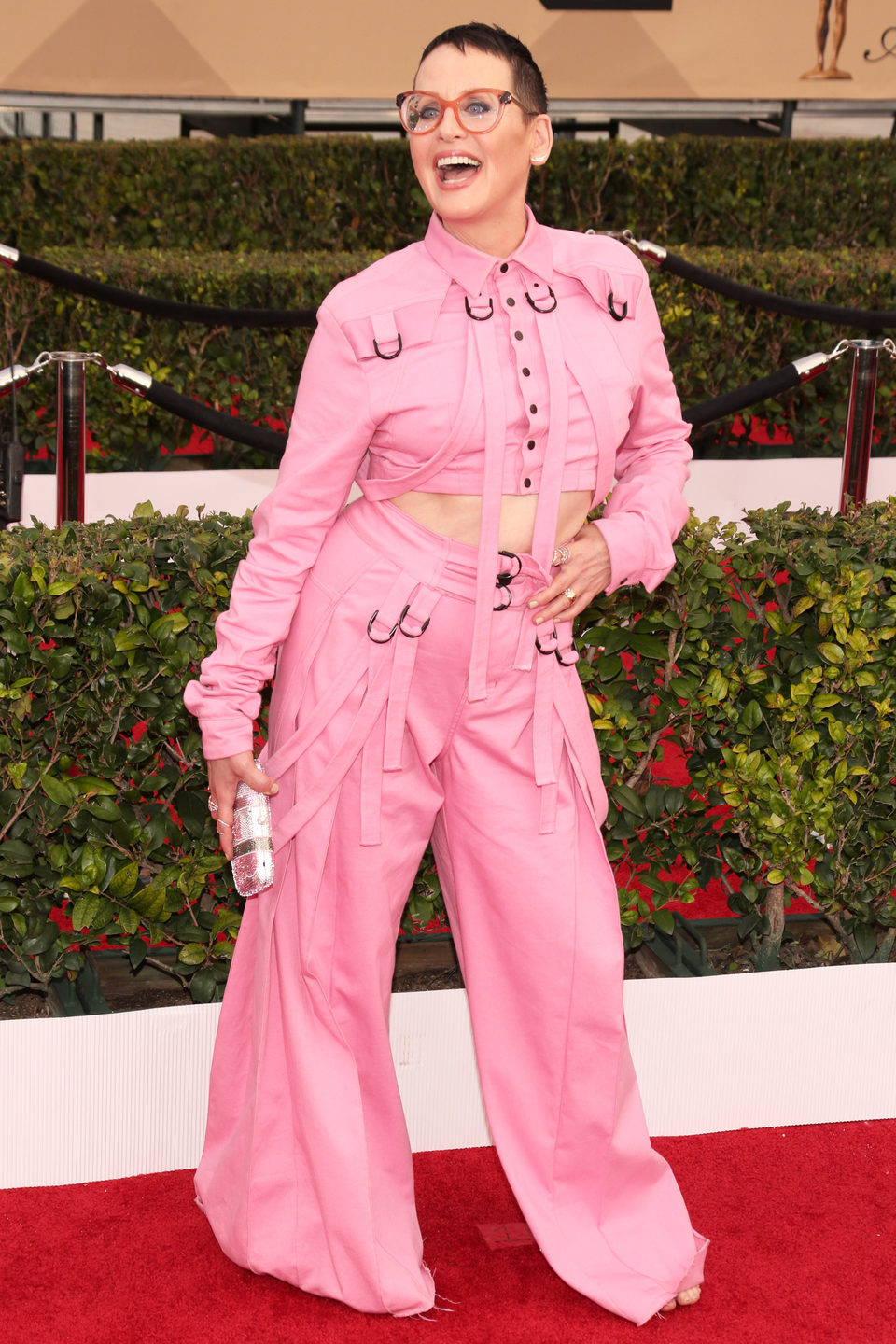 Lori Petty in red carpet in SAG Awards 2016