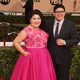 Raini Rodríguez y Rico Rodríguez in red carpet of SAG Awards 2016