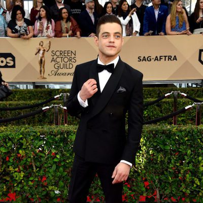 Rami Malek in red carpet of SAG Awards 2016