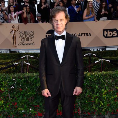 William H. Macy in red carpet of SAG Awards 2016