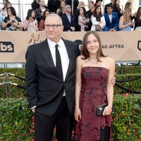 Ed O'Neill and Sophia O'Neill at the SAG Awards 2016 red carpet