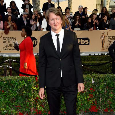 Tom Hooper in red carpet of SAG Awards 2016