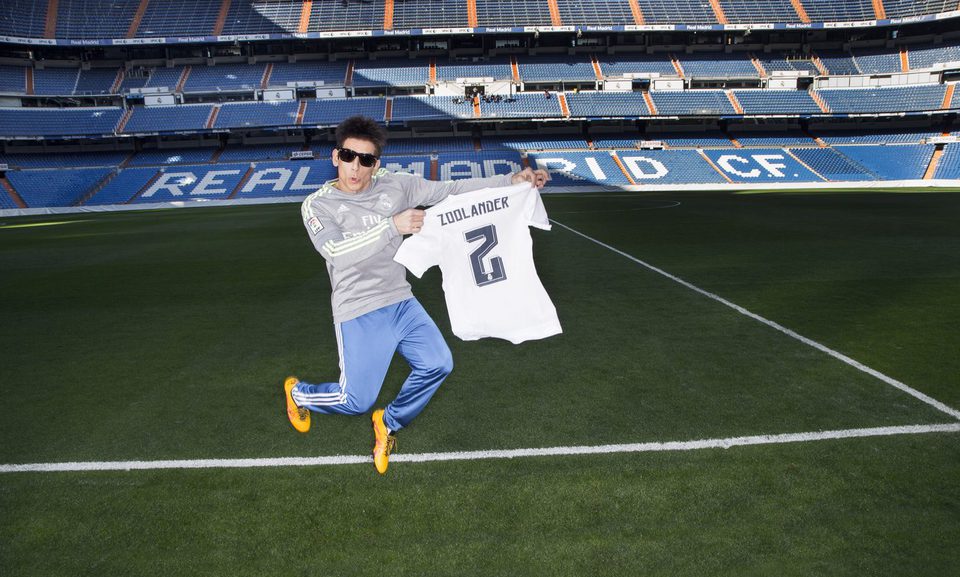 Derek Zoolander, Real Madrid's newest player