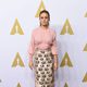 Brie Larson at the Oscar 2016 nominees luncheon