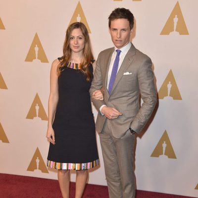 Eddie Redmayne at the Oscar 2016 nominees luncheon