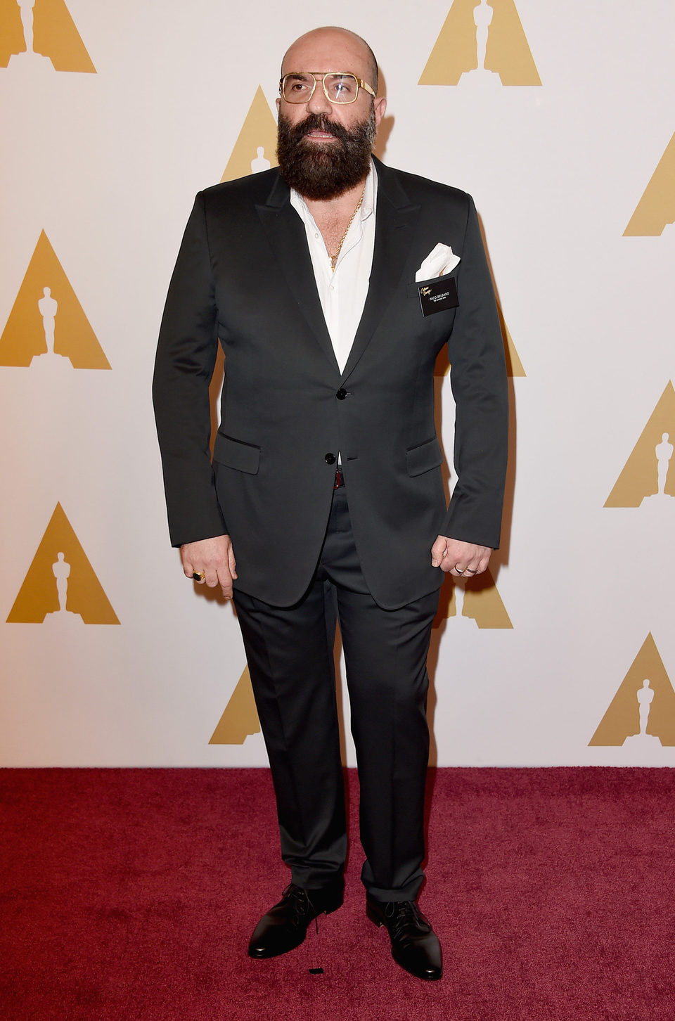 Paco Delgado at the Oscar 2016 nominees luncheon