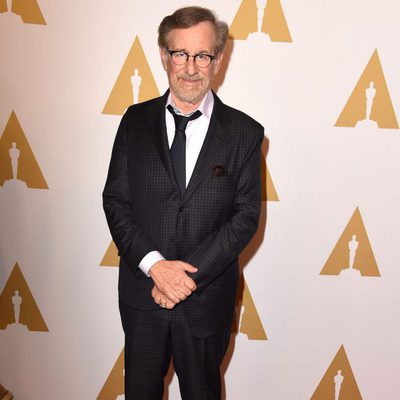 Steven Spielberg at the Oscar 2016 nominees luncheon