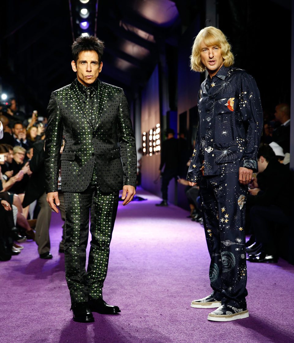 Derek and Hansel at the 'Zoolander 2' New York Premiere