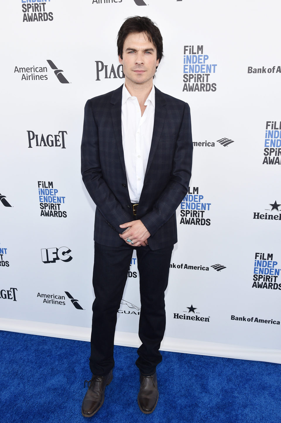 Ian Somerhalder at 2016 Independent Spirit Awards red carpet