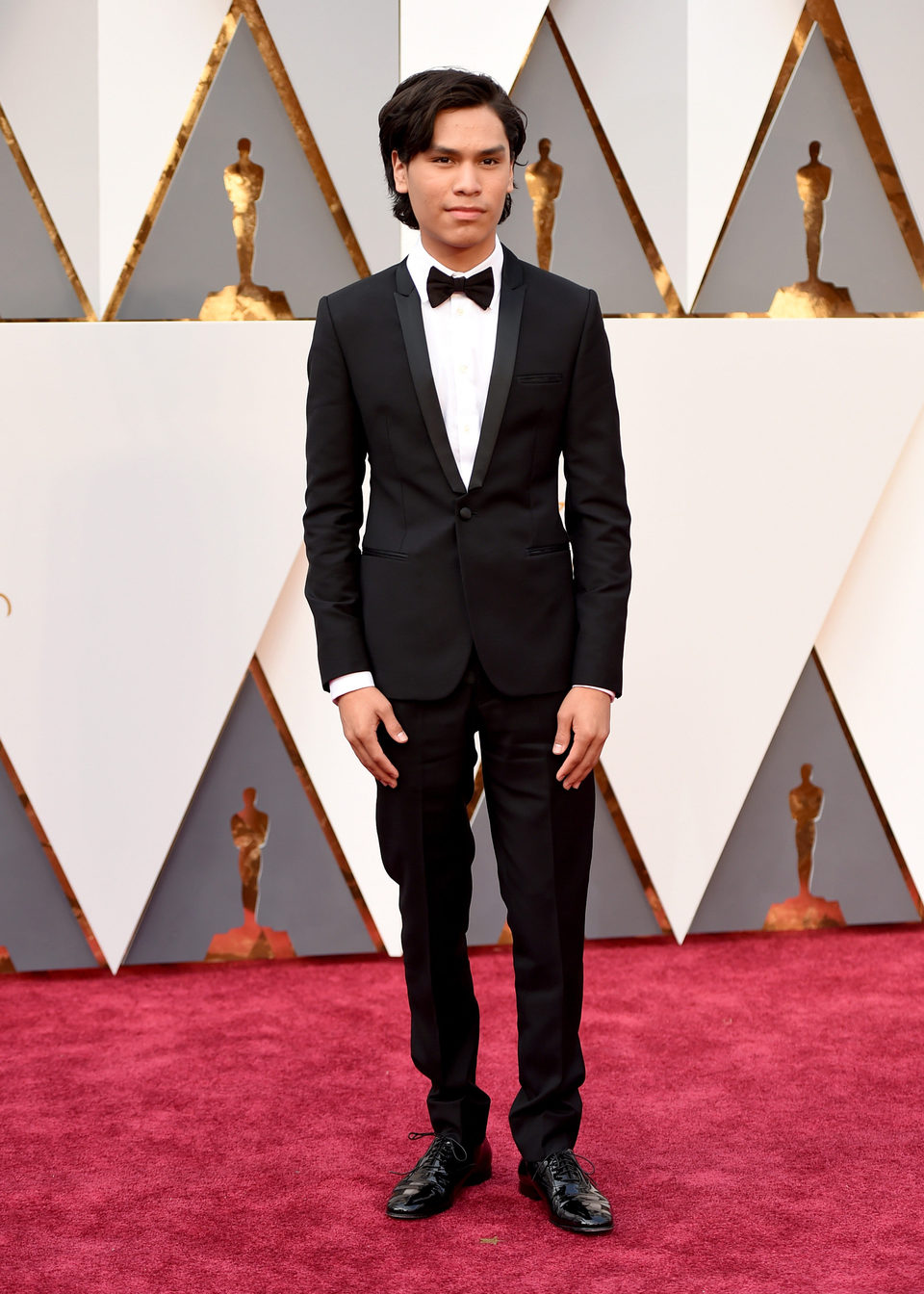 Forrest Goodluck at the Oscars 2016 red carpet