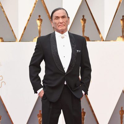 Duane Howard at the Oscars 2016 red carpet