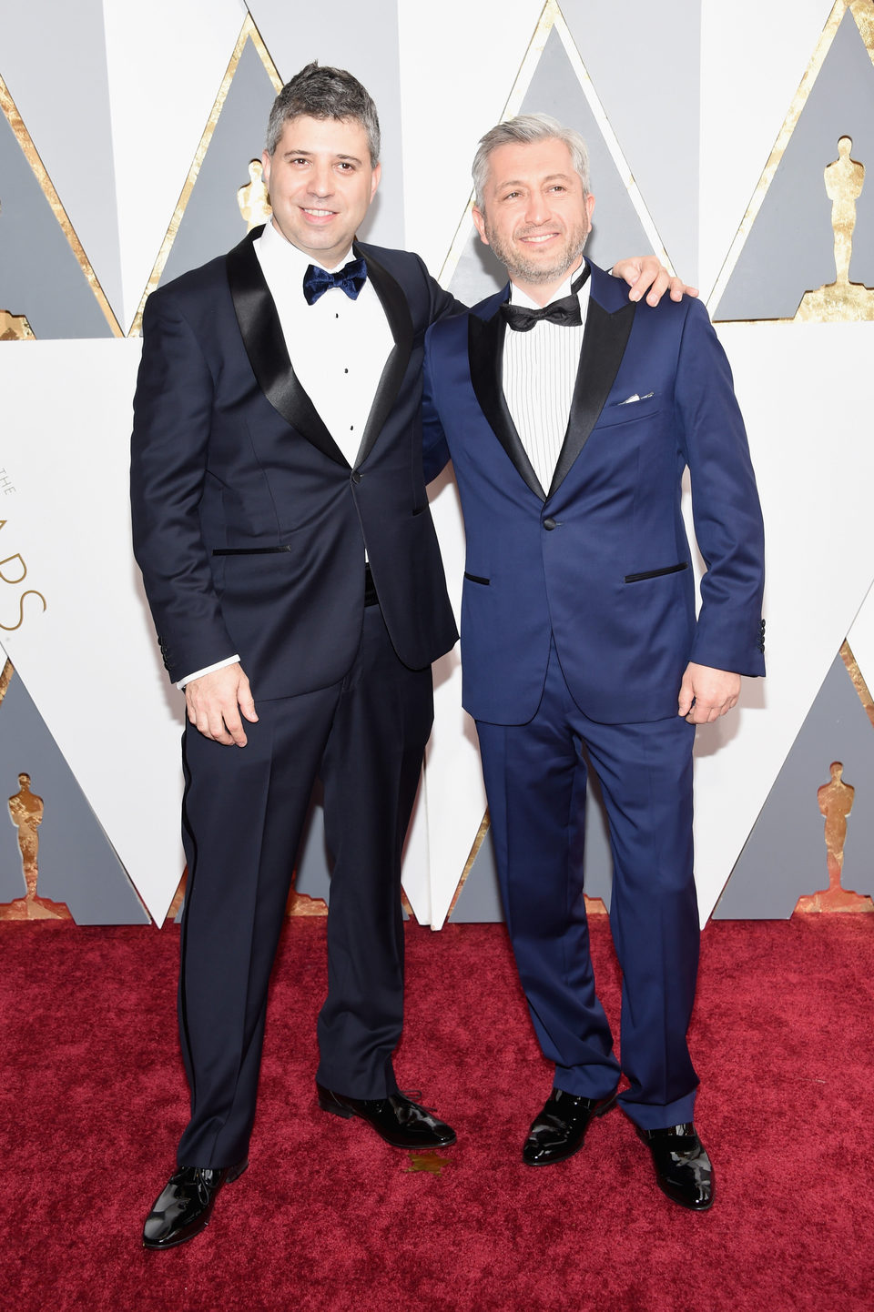 Evgeny Afineevsky at the Oscars 2016 red carpet