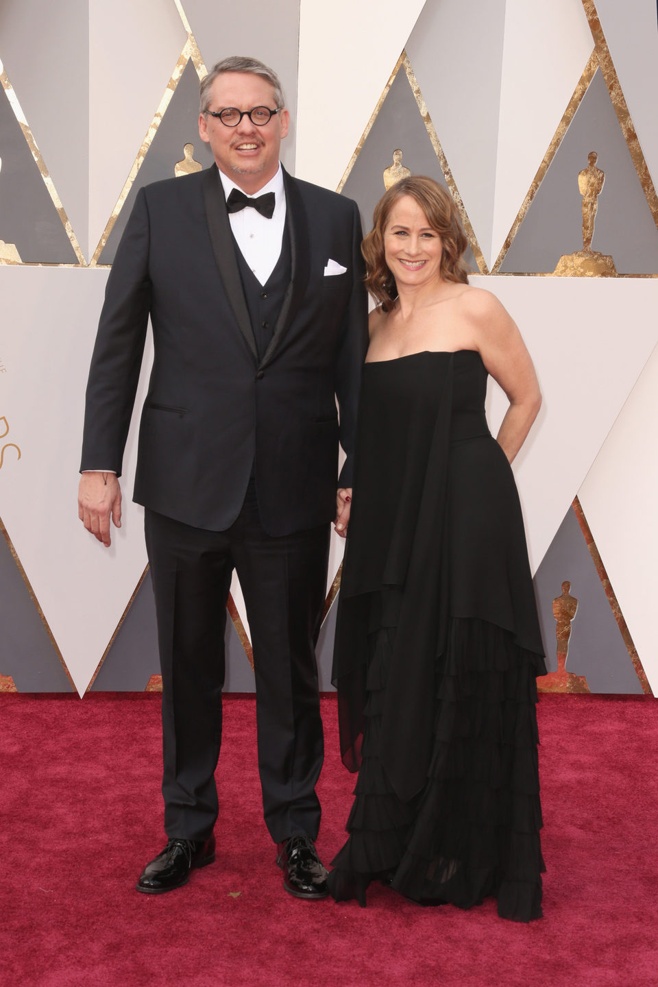 Adam McKay at the Oscars 2016 red carpet