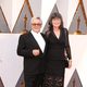 George Miller and Margaret Sixel at the Oscars 2016 red carpet