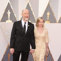 J. K. Simmons at the Oscars 2016 red carpet