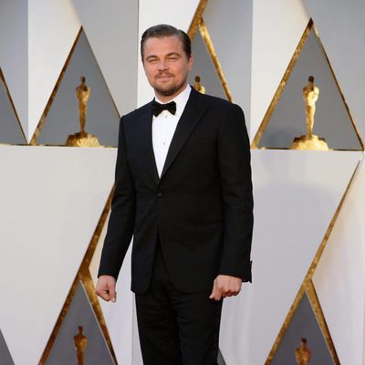 Leonardo DiCaprio at the Oscars 2016 red carpet