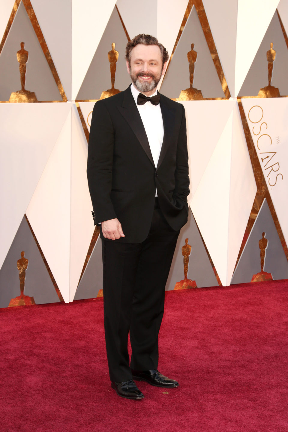 Michael Sheen at the Oscars 2016 red carpet