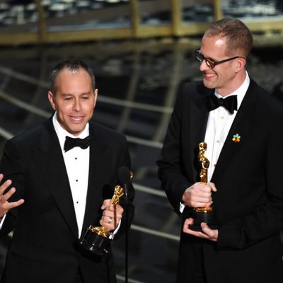 Jonas Rivera and Pete Docter- Best Animated Feature Film