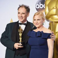 Mark Rylance and Patricia Arquette Oscars 2016