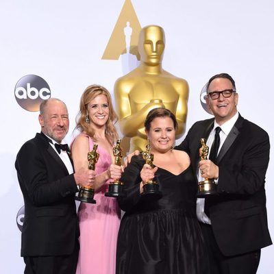 Steve Golin, Nicole Rocklin, Blye Pagon Faust and Michael Sugar Oscars 2016