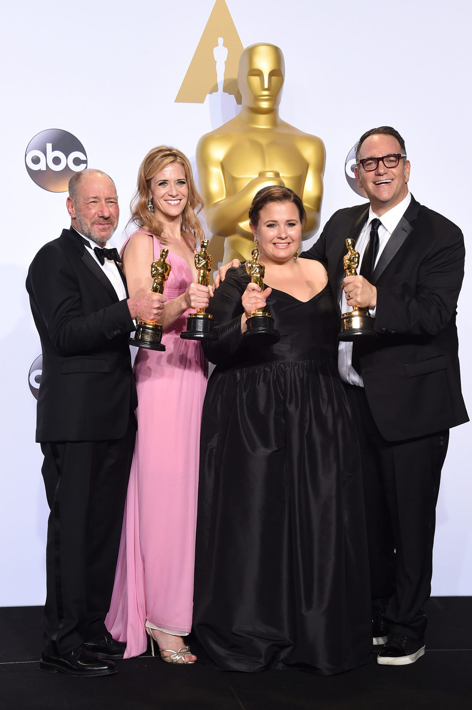 Steve Golin, Nicole Rocklin, Blye Pagon Faust and Michael Sugar Oscars 2016