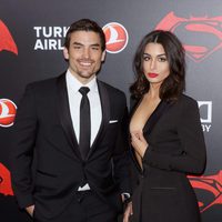 Jared Halibon and Ashley Iaconetti at 'Batman v Superman' New York Premiere