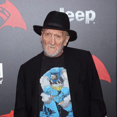 Director and writer Frank Miller at 'Batman v Superman' Premiere in New York