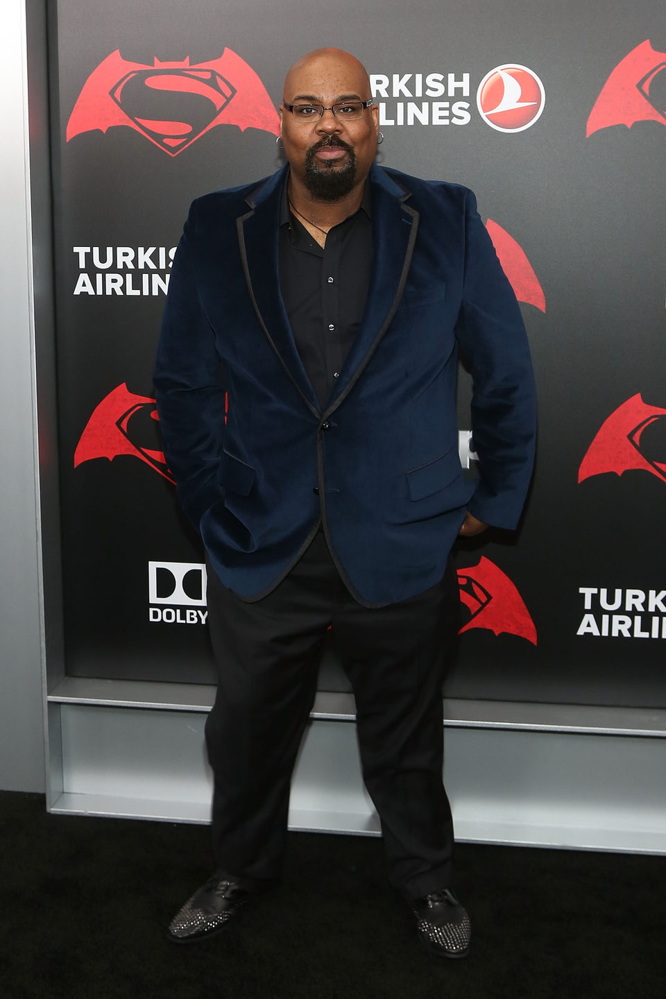 Actor James Monroe Iglehart at 'Batman v Superman' Premiere in New York