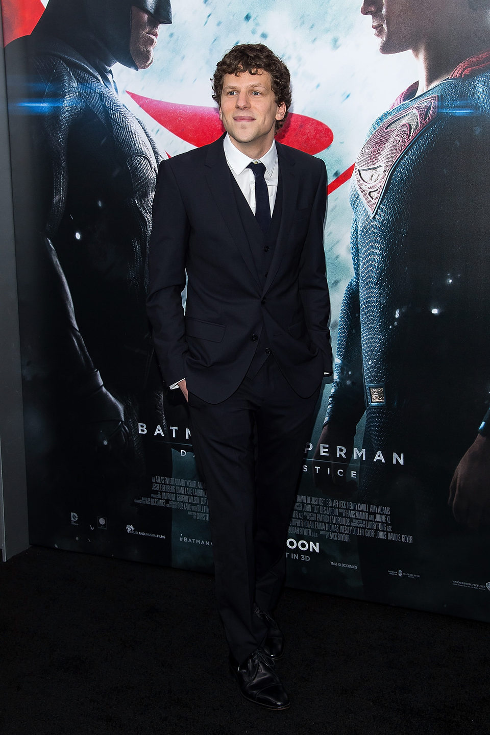 Jesse Eisenberg at 'Batman v Superman' Premiere in New York